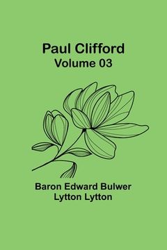 portada Paul Clifford - Volume 03 (en Inglés)