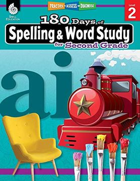 portada 180 Days of Spelling and Word Study for Second Grade (180 Days of Practice) 