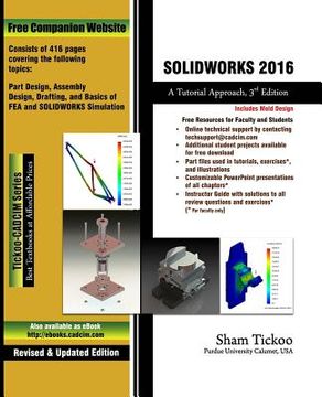 portada Solidworks 2016: A Tutorial Approach