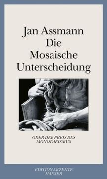 portada Die Mosaische Unterscheidung oder der Preis des Monotheismus (in German)