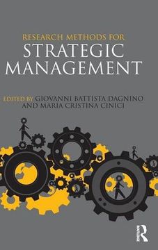 portada strategic management: a research methods handbook (en Inglés)