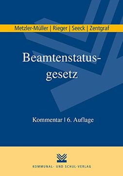 portada Beamtenstatusgesetz (in German)