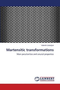 portada Martensitic transformations (en Inglés)
