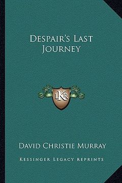 portada despair's last journey