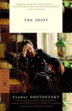 portada The Idiot (Modern Library Classics) (en Inglés)