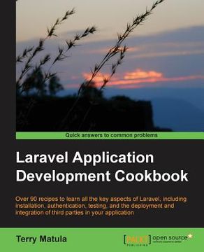 portada Laravel Application Development Cookbook (en Inglés)