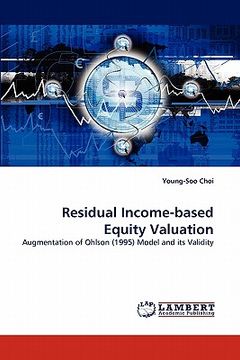 portada residual income-based equity valuation