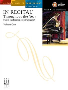 portada In Recital Throughout the Year - Volume One, Book 6 (en Inglés)