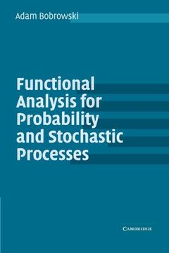portada Functional Analysis for Probability and Stochastic Processes: An Introduction (en Inglés)
