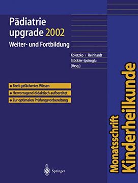 portada Pädiatrie Upgrade 2002: Weiter- und Fortbildung (en Alemán)