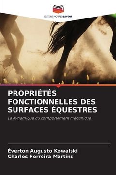 portada Propriétés Fonctionnelles Des Surfaces Équestres (in French)