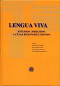 portada Lengua viva : estudios ofrecidos a César Hernández Alonso