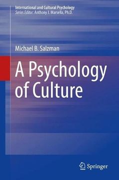 portada A Psychology of Culture (International and Cultural Psychology) (en Inglés)