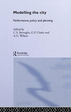 portada Modelling the City: Performance, Policy and Planning (en Inglés)