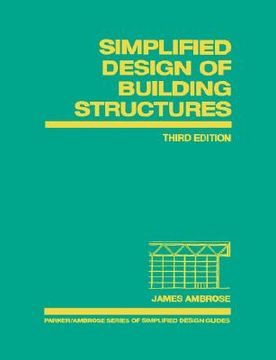 portada simplified design of building structures