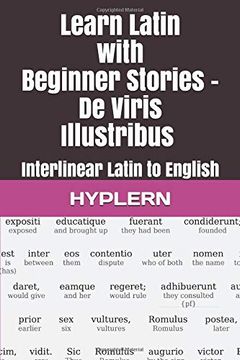 portada Learn Latin With Beginner Stories - de Viris Illustribus: Interlinear Latin to English (Learn Latin With Interlinear Stories for Beginners and Advanced Readers) 