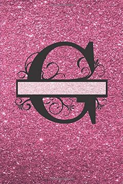  Unicorn Monogram Journal - Letter A: Pink Letter With