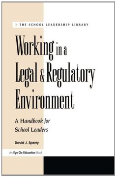 portada Working in a Legal and Regulatory Environment (en Inglés)