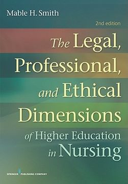portada the legal, professional, and ethical dimensions of education in nursing
