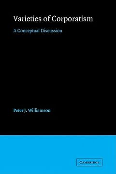 portada Varieties of Corporatism: A Conceptual Discussion (en Inglés)