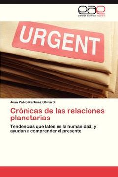 portada cronicas de las relaciones planetarias (in Spanish)