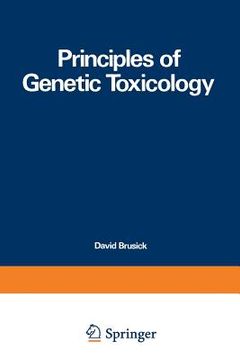 portada Principles of Genetic Toxicology (in English)