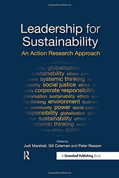 portada Leadership for Sustainability: An Action Research Approach (in English)