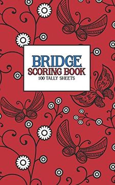 portada Bridge Scoring Book: 100 Tally Sheets (en Inglés)