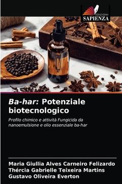 portada Ba-har: Potenziale biotecnologico (en Italiano)