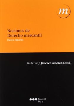 portada nociones de derecho mercantil (6ª ed- 2012) jiménez sánchez (in Spanish)