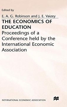 portada The Economics of Education (International Economic Association Series) (en Inglés)