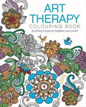 portada Art Therapy Colouring Book (en Inglés)