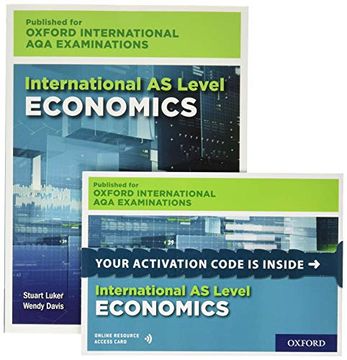 portada Oxford International aqa Examinations: International as Level Economics: Print and Online Textbook Pack (in English)