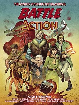 portada Battle Action: New War Comics by Garth Ennis