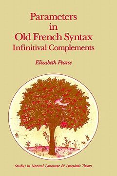 portada parameters in old french syntax: infinitival complements: infinitival complements
