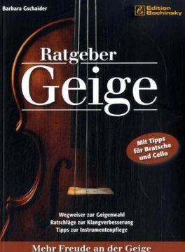 portada Ratgeber Geige: Mehr Freude an der Geige