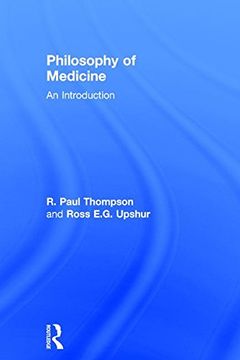 portada Philosophy Of Medicine: An Introduction (en Inglés)