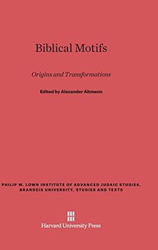 portada Biblical Motifs (Philip w. Lown Institute of Advanced Judaic Studies, Brandei) (en Inglés)