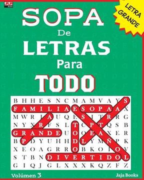 portada Sopa de Letras Para Todo: Volume 3 (Word Search in Spanish)