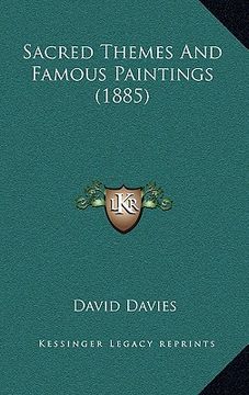 portada sacred themes and famous paintings (1885) (in English)