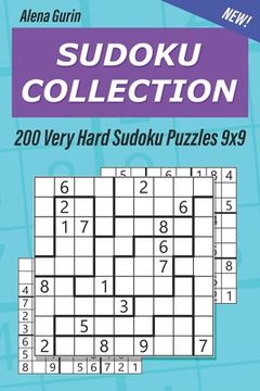 portada Sudoku Collection: 200 Very Hard Sudoku Puzzles 9x9 (en Inglés)
