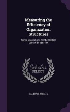portada Measuring the Efficiency of Organization Structures: Some Implications for the Control System of the Firm (in English)