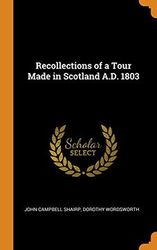 portada Recollections of a Tour Made in Scotland A. D. 1803 