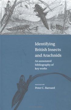 portada Identifying British Insects and Arachnids Hardback: An Annotated Bibliography of key Works (en Inglés)
