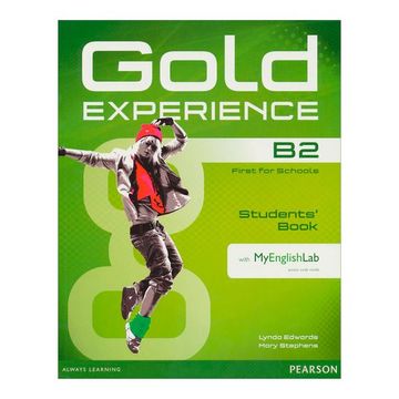 portada Gold Experience b2 Students' Book With Dvd-Rom and Mylab Pack (in English)