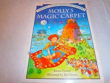 portada Molly's Magic Carpet (Usborne Young Puzzle Adventures) (en Inglés)