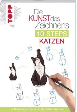 portada Die Kunst des Zeichnens 10 Steps - Katzen (in German)