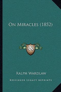 portada on miracles (1852) (en Inglés)