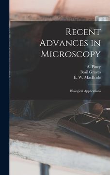 portada Recent Advances in Microscopy; Biological Applications (en Inglés)