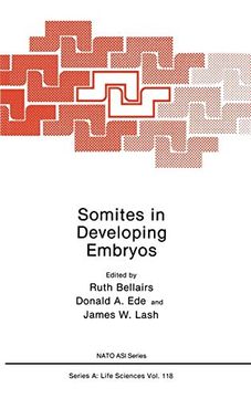 portada Somites in Developing Embryos (Nato Science Series a: ) (in English)